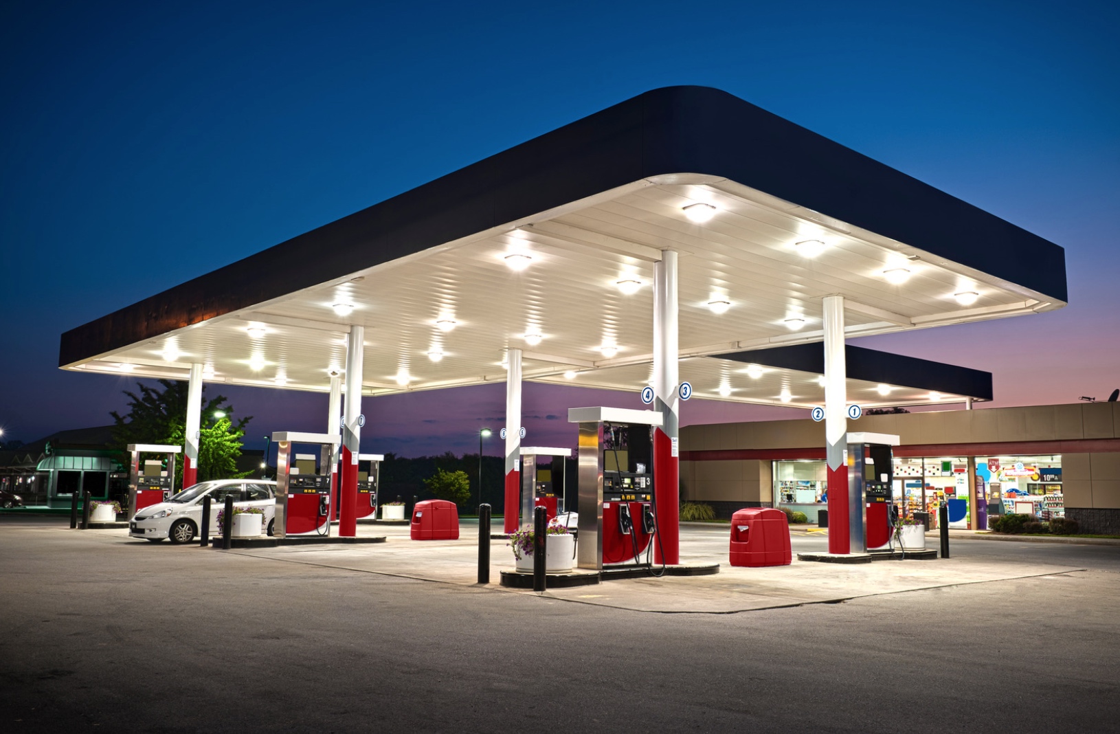 Petrol Station CCTV 